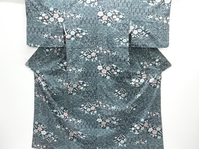 Japanese Kimono / Komon Synthetic fiber